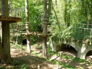 parcours accrobranche et arches du fort de Vancia