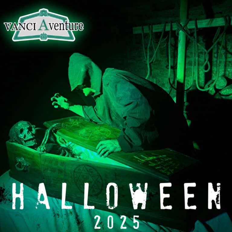 circuit halloween 2025 dans un ancien fort au nord de lyon