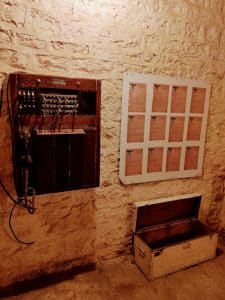 décor centrale téléphonique escape game aventure lyon vanciaventure
