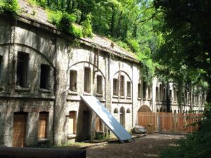 parc de loisirs aventure Vanciaventure au sein du Fort de Vancia au nord de Lyon