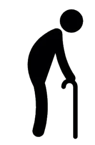 picto personne avec une canne
